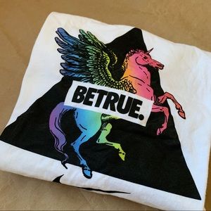 Nike Be True - Unicorn Pride Cotton T-Shirt